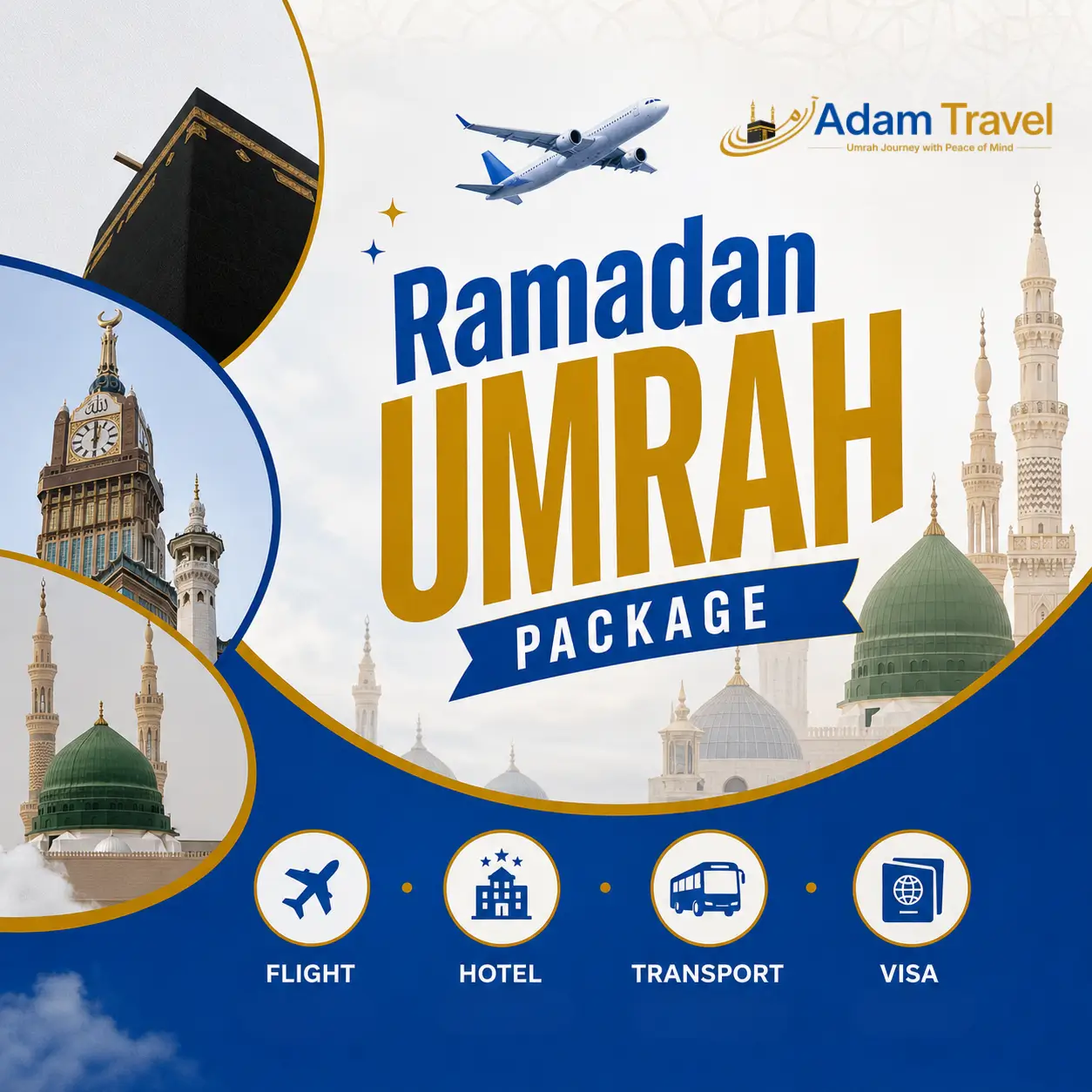 Ramadan umrah packages 2027 from the UK - Adam Travel